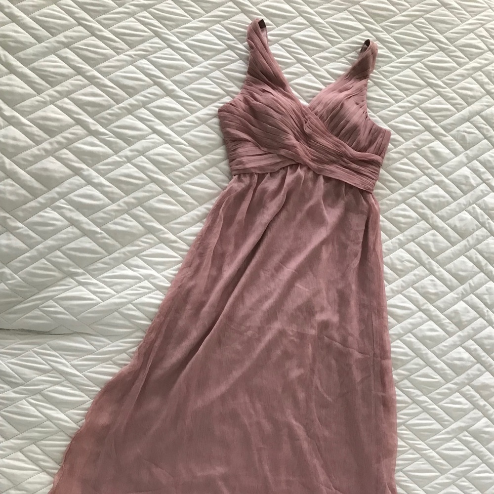 NEVER WORN BHLDN Angie rose quartz dress. Size M.